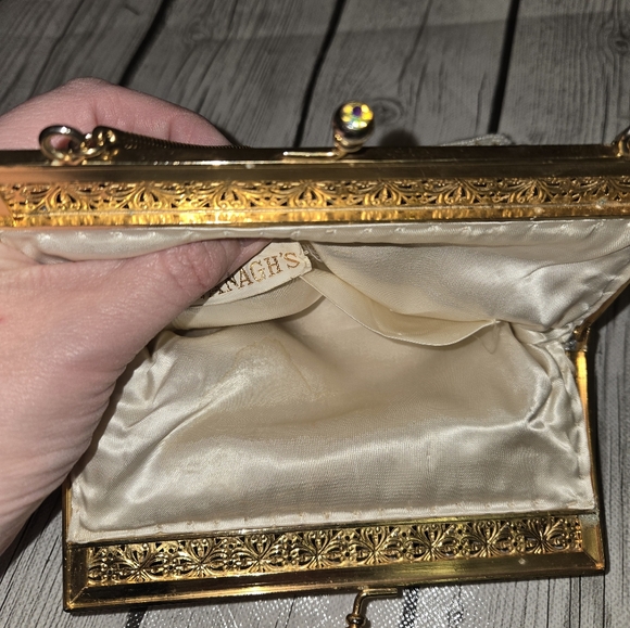 Beautiful Cavanagh Vintage Beaded Purse Hand Made  1960's - Picture 7 of 10